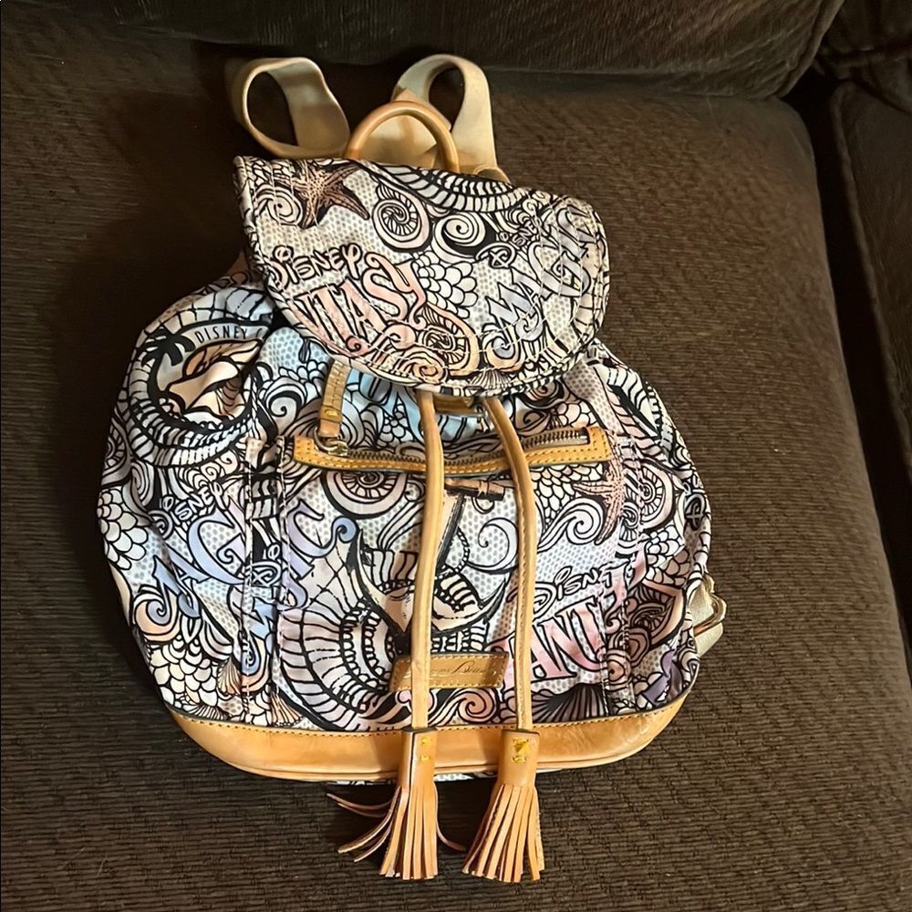 Dooney & Bourke Disney Cruise Line 2015 Fantasy Inaugural Sailing Nylon Backpack